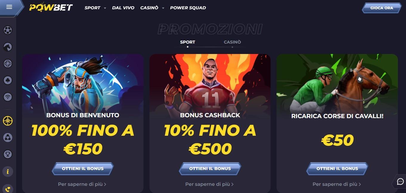 powbet bonus