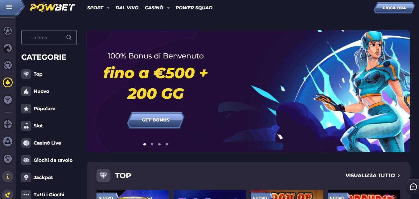 powbet recensione