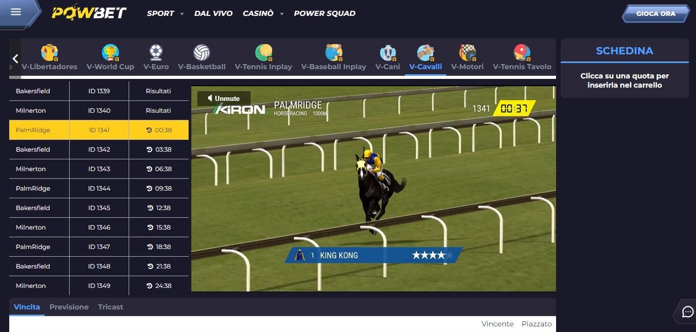 powbet recensione