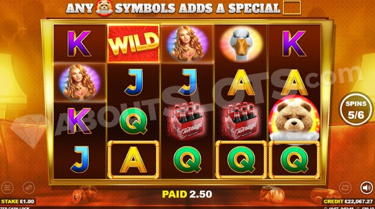 recensione Slot Ted Cashlock
