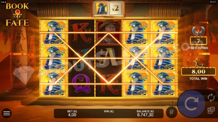 recensione slot Book of Fate
