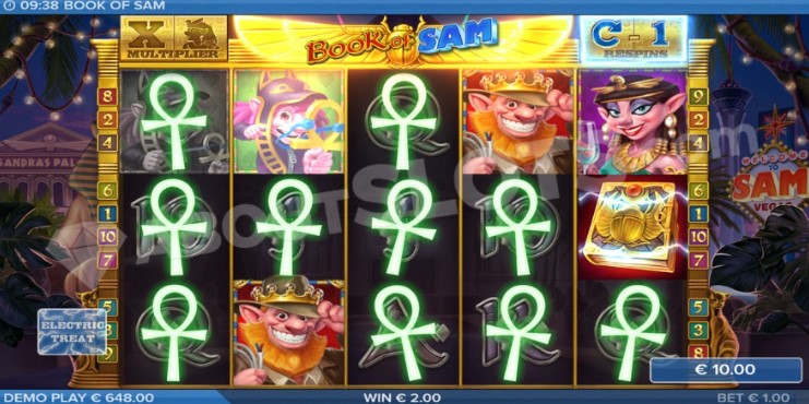 recensione slot Book of Sam