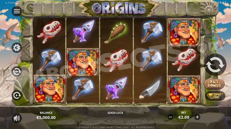 recensione slot Origins