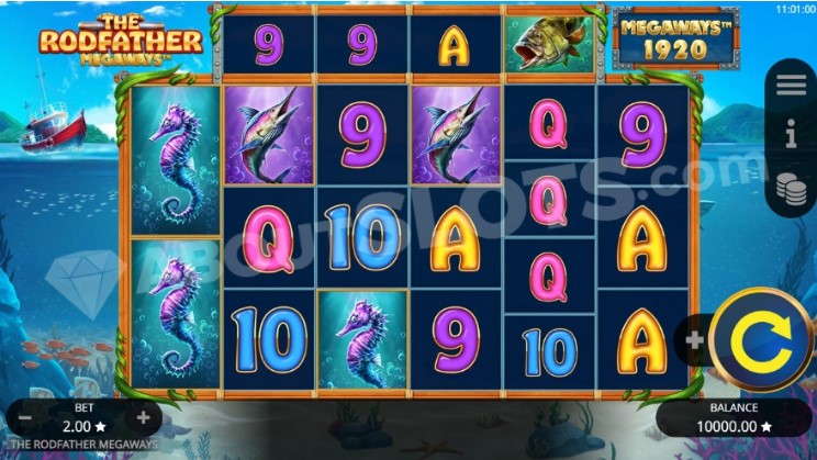 recensione slot Rodfather Megaways