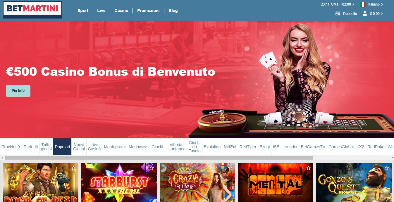 Betmartini casino
