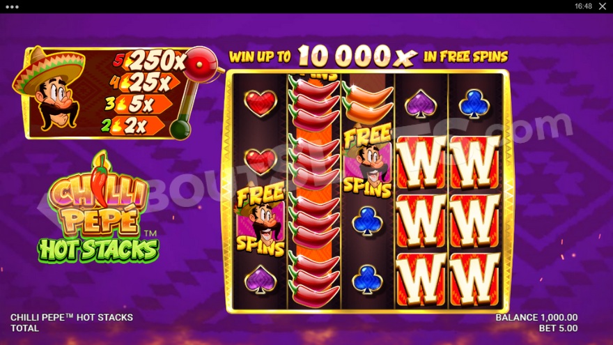 recensione slot Chilli Pepe Hot Stacks