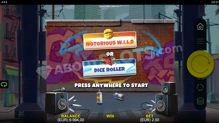 recensione slot Geese With Attitude