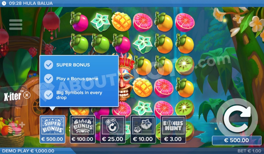 recensione Slot Hula Balua - X-iter