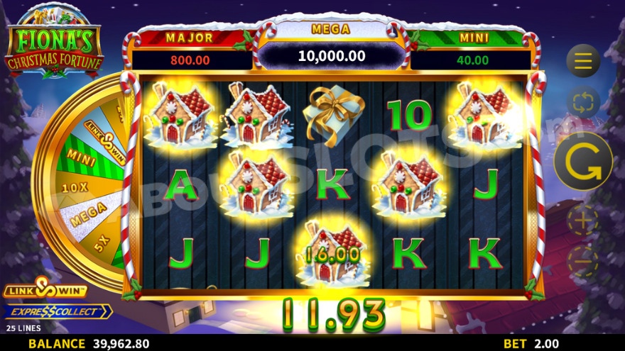 recensione slot Fiona's Christmas Fortune