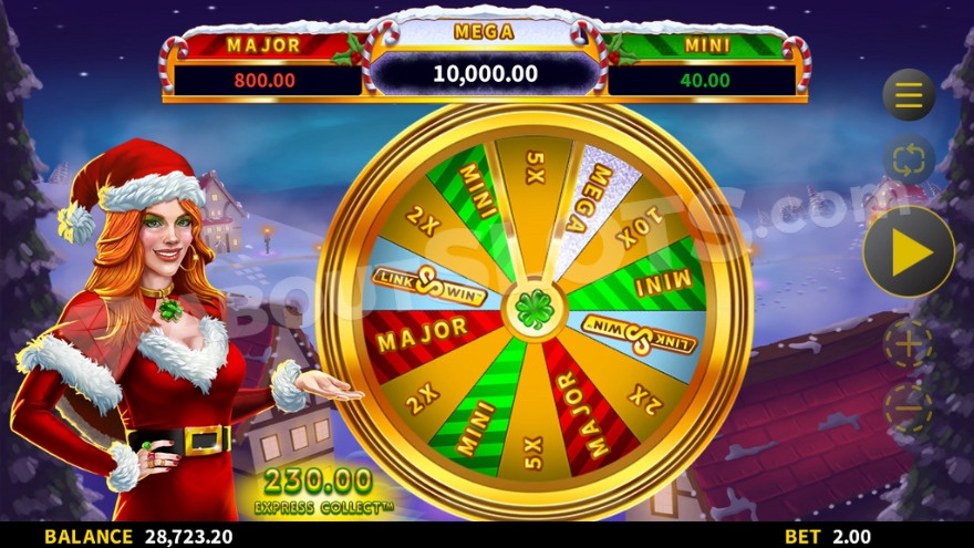slot Fiona's Christmas Fortune - Bonus ruota