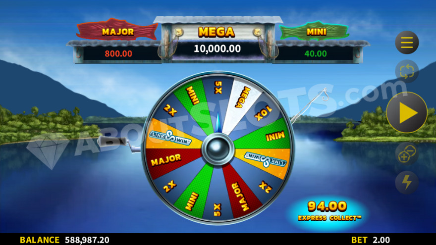 slot Fishing Float of Cash - Bonus Ruota