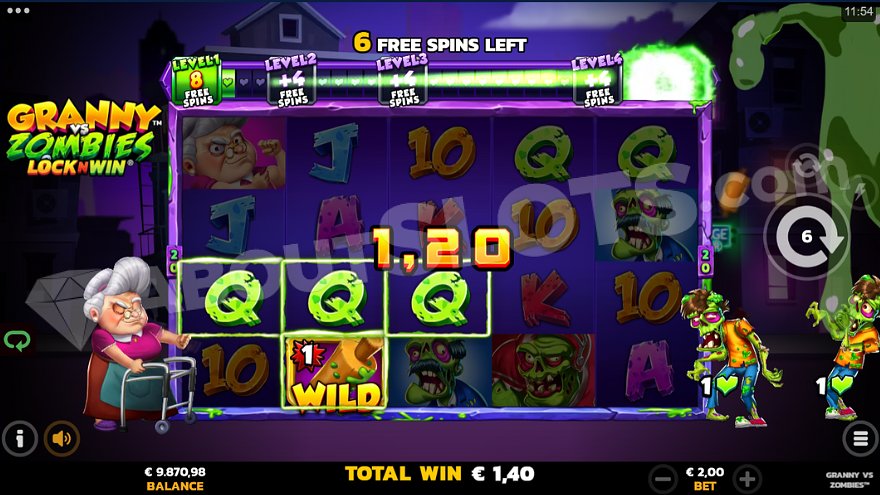 slot Granny VS Zombies - Giri gratis