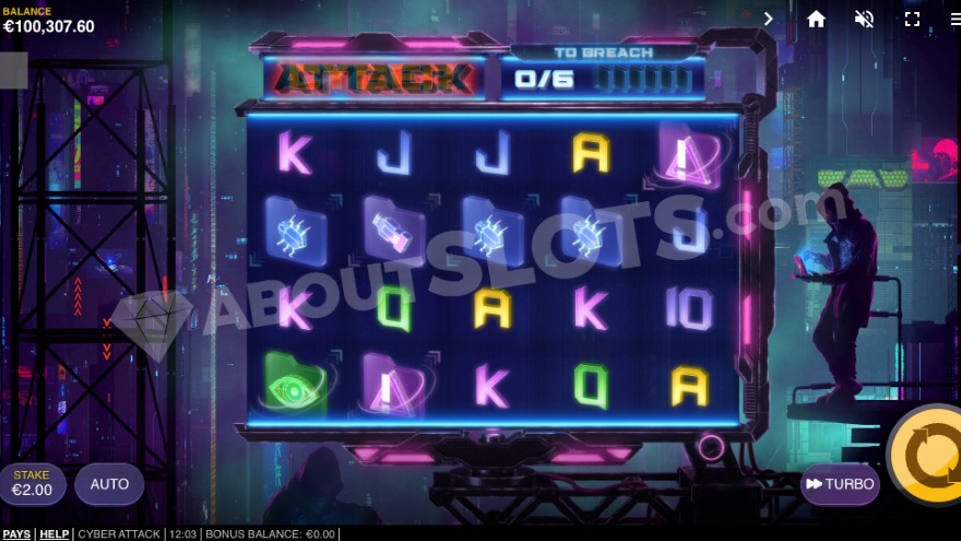 recensione slot Cyber ​​Attack