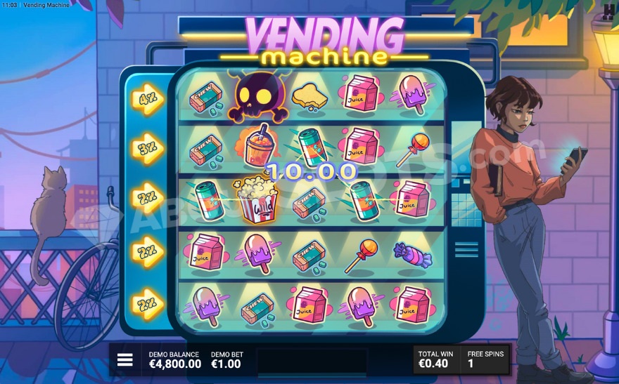 recensione slot Vending Machine