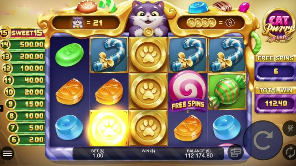 slot CatPurry - Giri gratis free spin