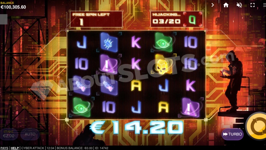 slot Cyber ​​Attack - Violazione del gioco Bonus