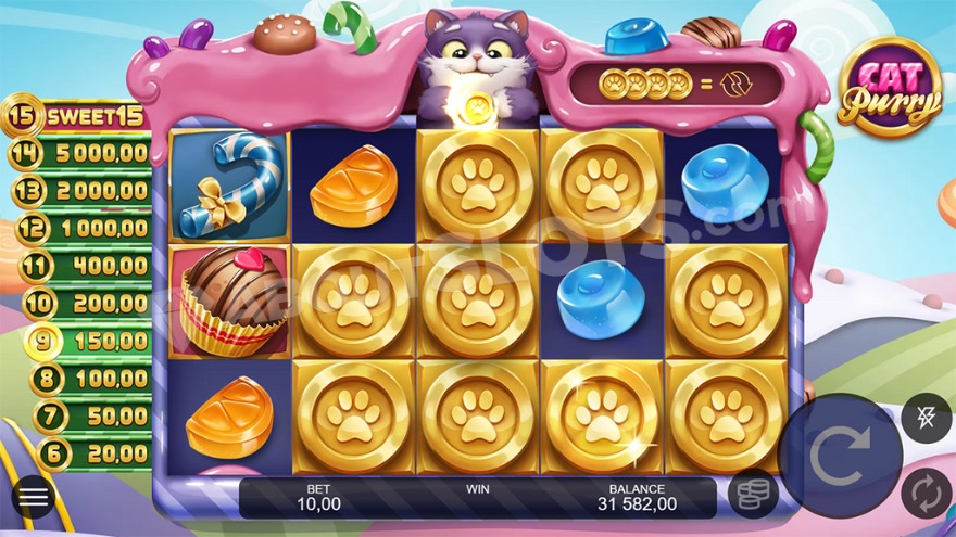 slot CatPurry - Sticky Respin