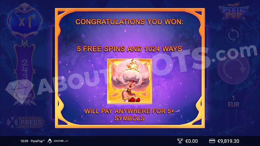 slot Pixie Pop - Introduzione ai giri gratis