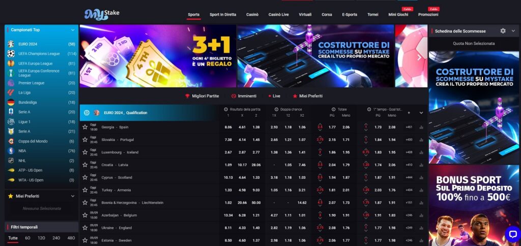 mystake scommesse sportive