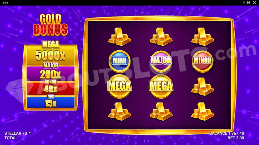 slot Stellar 7s - Gioco bonus Oro