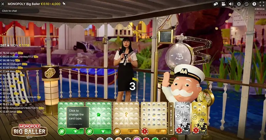Monopoly Big Baller live Casino - 1