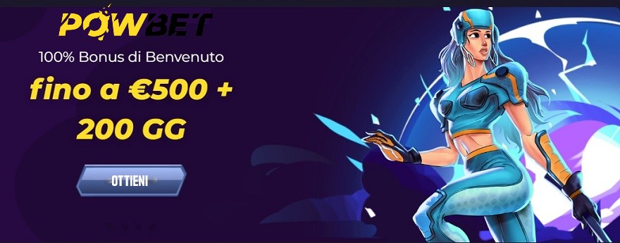 Powbet bonus