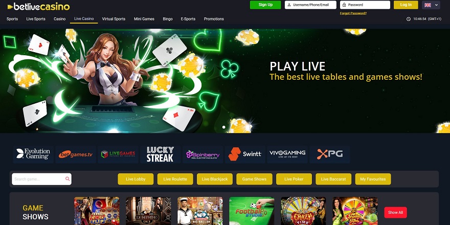 betlivecasino livecasino