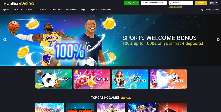 betlivecasino sport