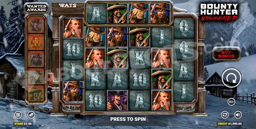 recensione slot Bounty Hunter Unchained