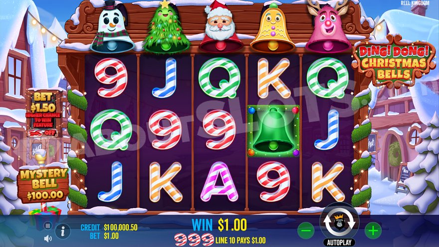 recensione slot Ding Dong Christmas Bells