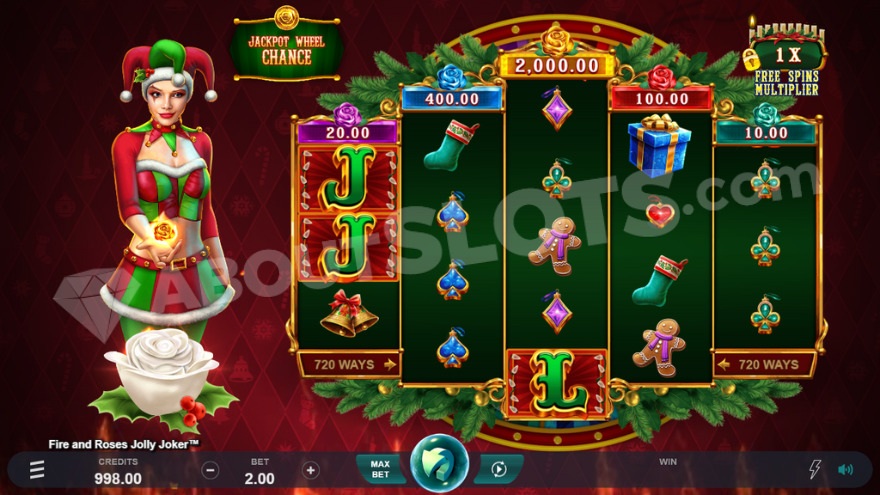 recensione slot Fire and Roses Jolly Joker