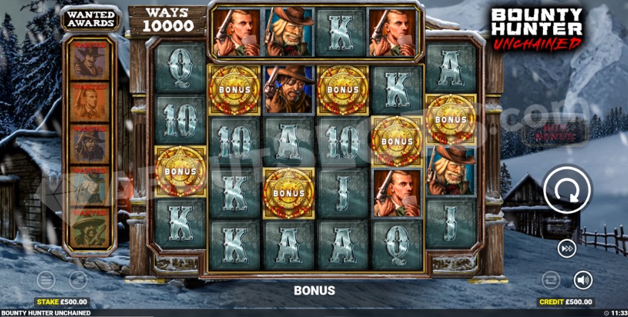 slot Bounty Hunter Unchained - Attivazione dei giri gratis Unchained