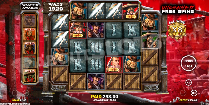 slot Bounty Hunter Unchained - Giri gratis Unchained
