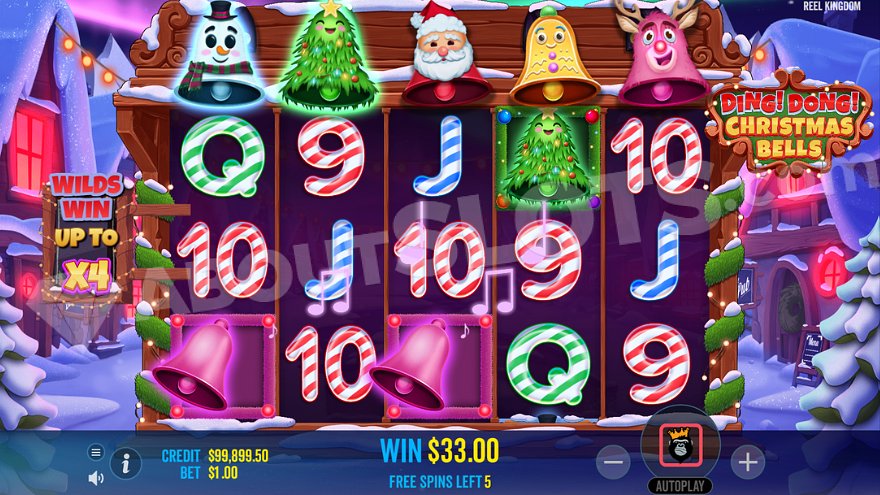 slot Ding Dong Christmas Bells - Giri Gratis