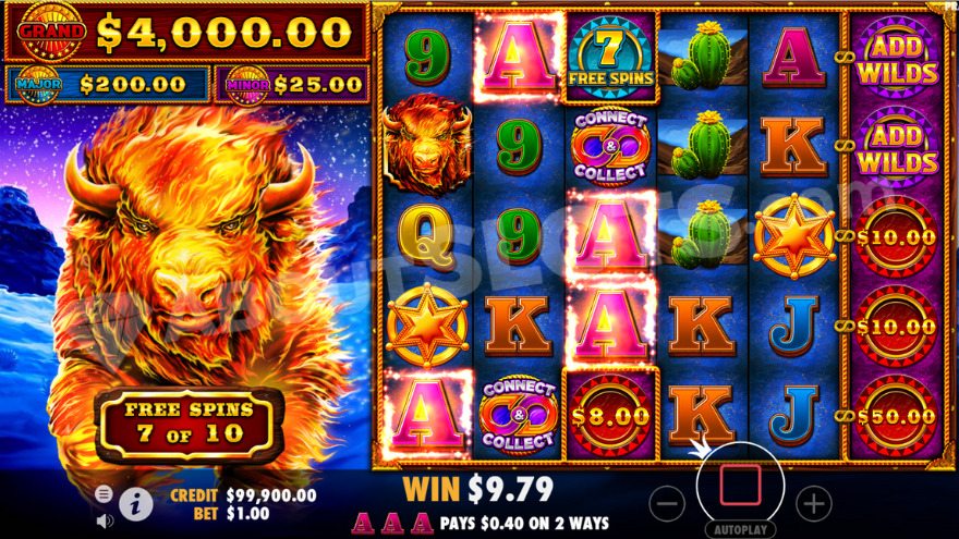 slot Fire Stampede - Giri Gratis