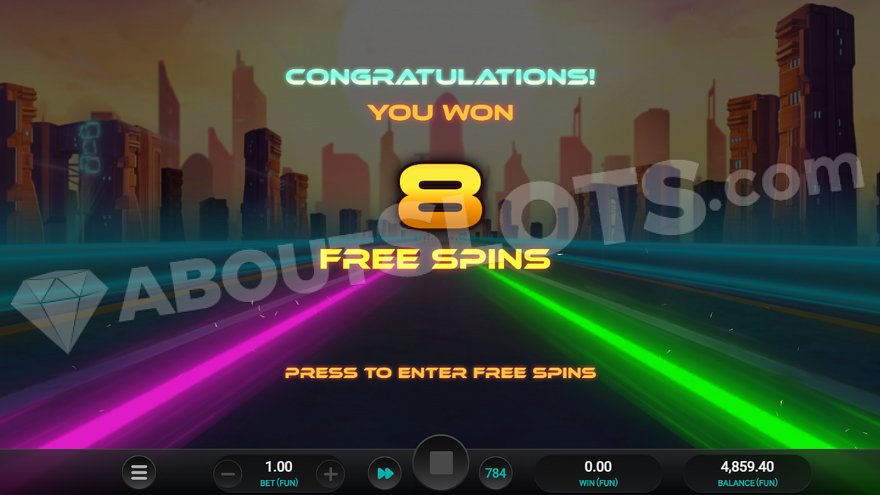 slot Galactic Racers Dream Drop - Introduzione ai giri gratis