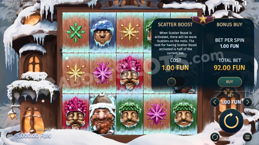 slot Pine of Plinko 2 - Acquisto Bonus