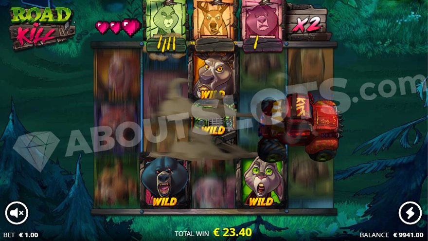 slot Roadkill - Gioco Bonus Assemblaggio della Squadra