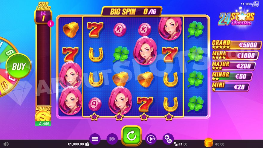 recensione slot 24 Stars Dream