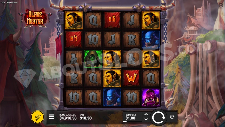 recensione slot Blade Master
