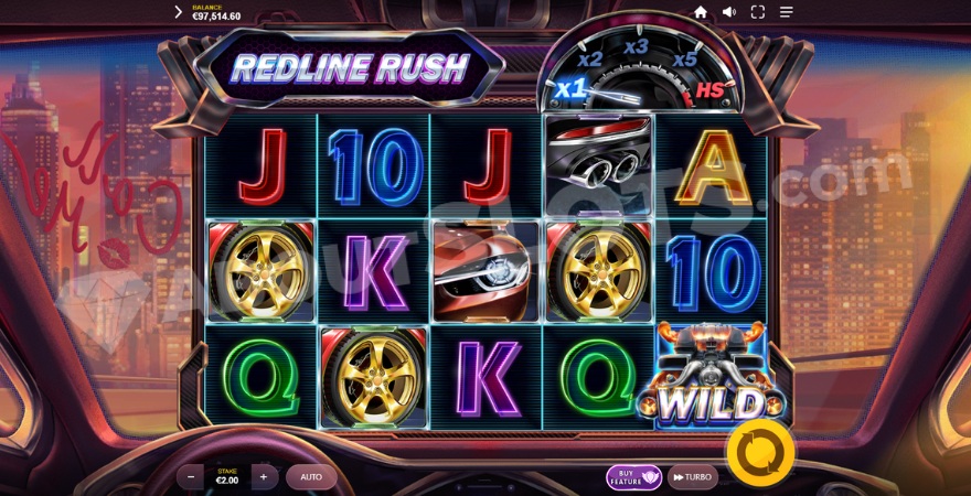 recensione slot Redline Rush