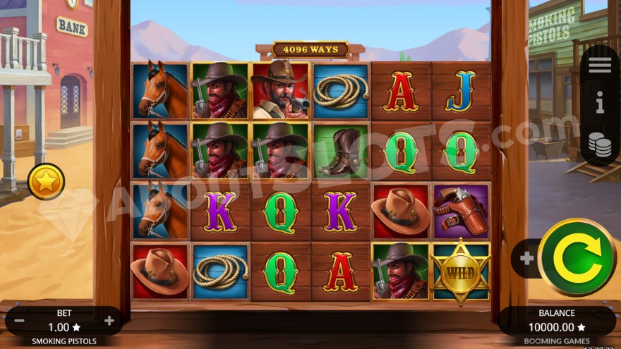 recensione slot Smoking Pistols