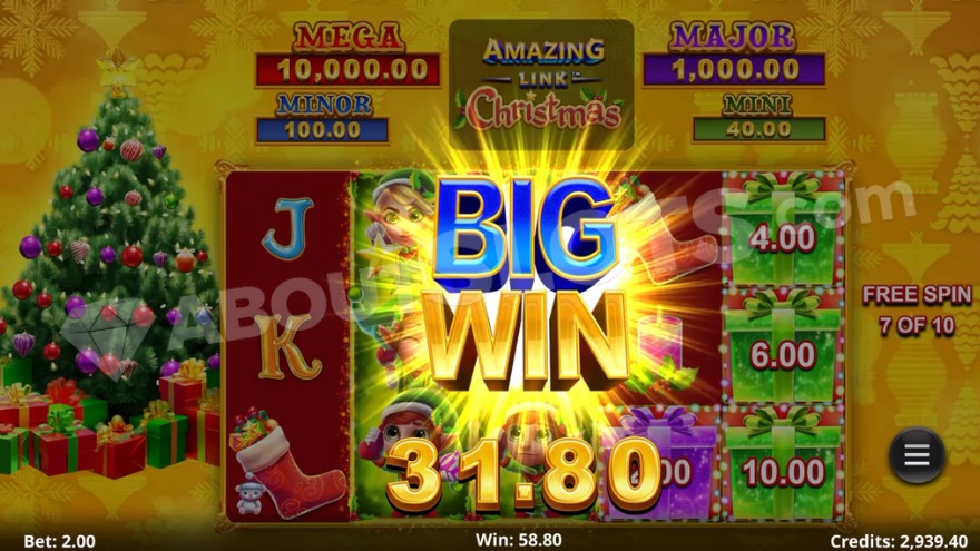slot Amazing Link Christmas - Giri Gratis