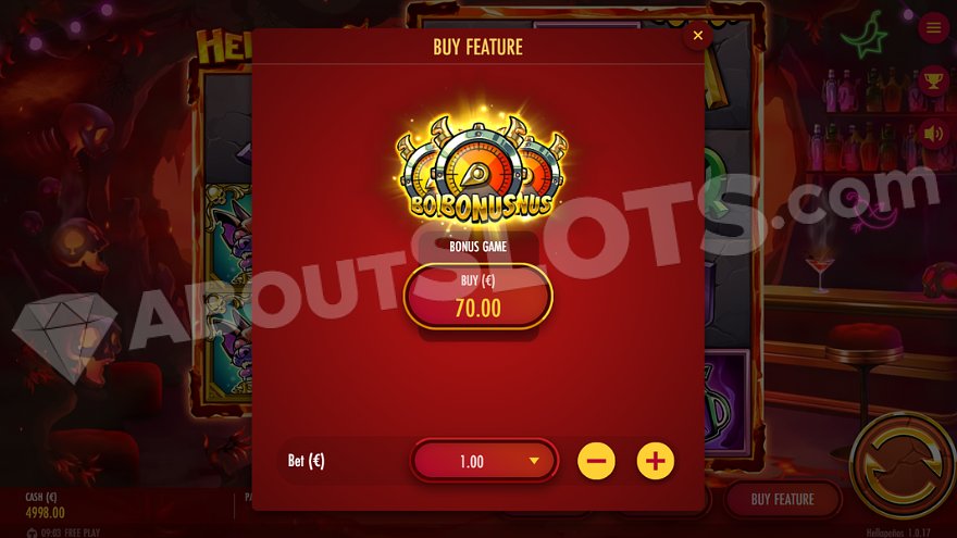 slot Hellapeños - Acquisto Bonus