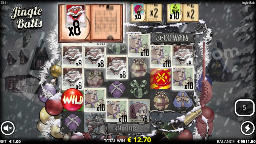 slot Jingle Balls - Spirit Spins - Doppia Gioia