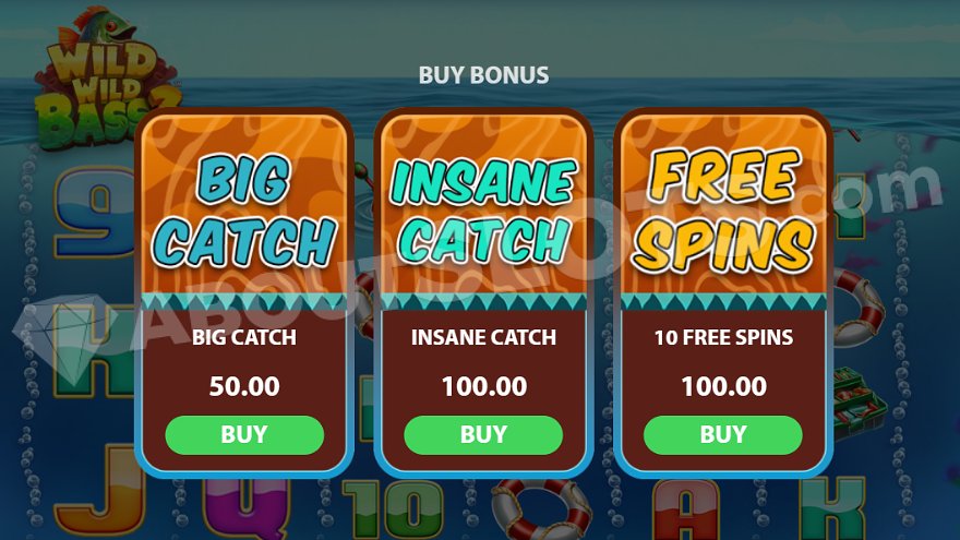 slot Wild Wild Bass 3 - Bonus Buy