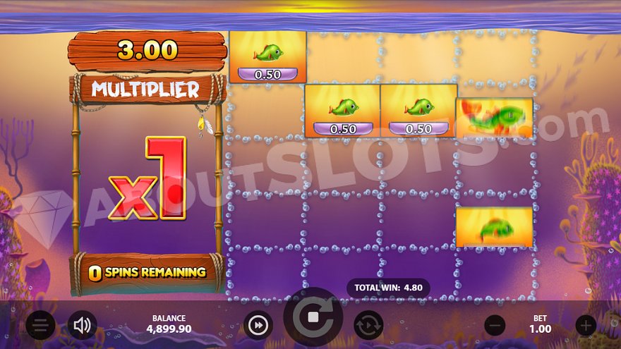 slot Wild Wild Bass 3 - Funzione Insane Catch