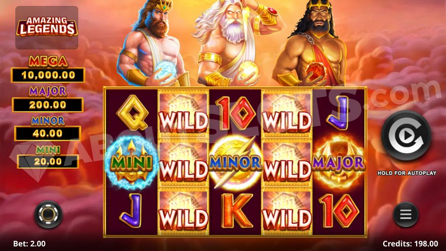 recensione slot Amazing Legend
