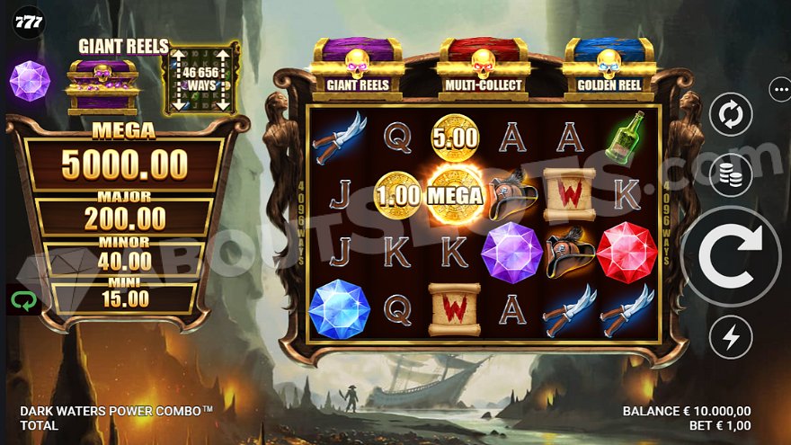 recensione slot Dark Waters Power Combo