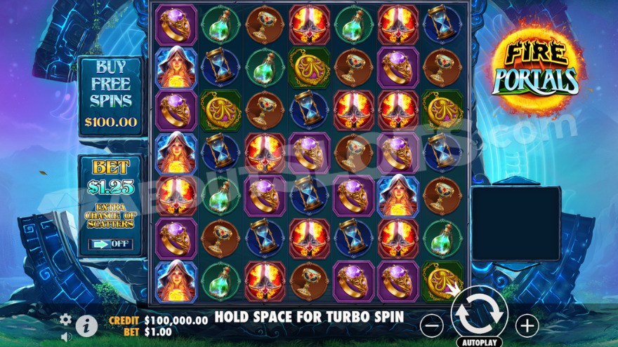 recensione slot Fire Portals